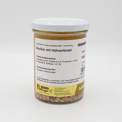 Bouillon mit Hühnerbrust - 380g