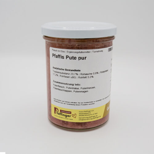Pfaffis Glas – Premium-Nassfutter im Glas für Hunde