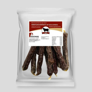 Rindfleisch Würstl mit Seealgenmehl – Bild 2