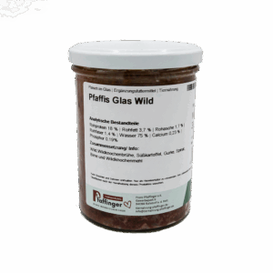 Pfaffis Glas – Premium-Nassfutter im Glas für Hunde