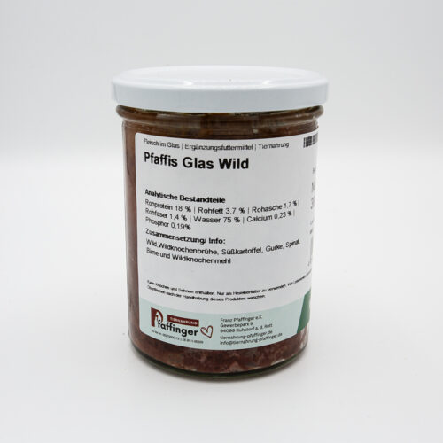 Pfaffis Glas Wild