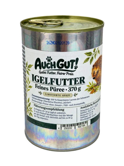 Igelfutter 370 g – Feines Insektenpüree | AUCH GUT!