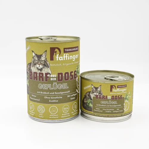 BARF Katzenfutter Geflügel