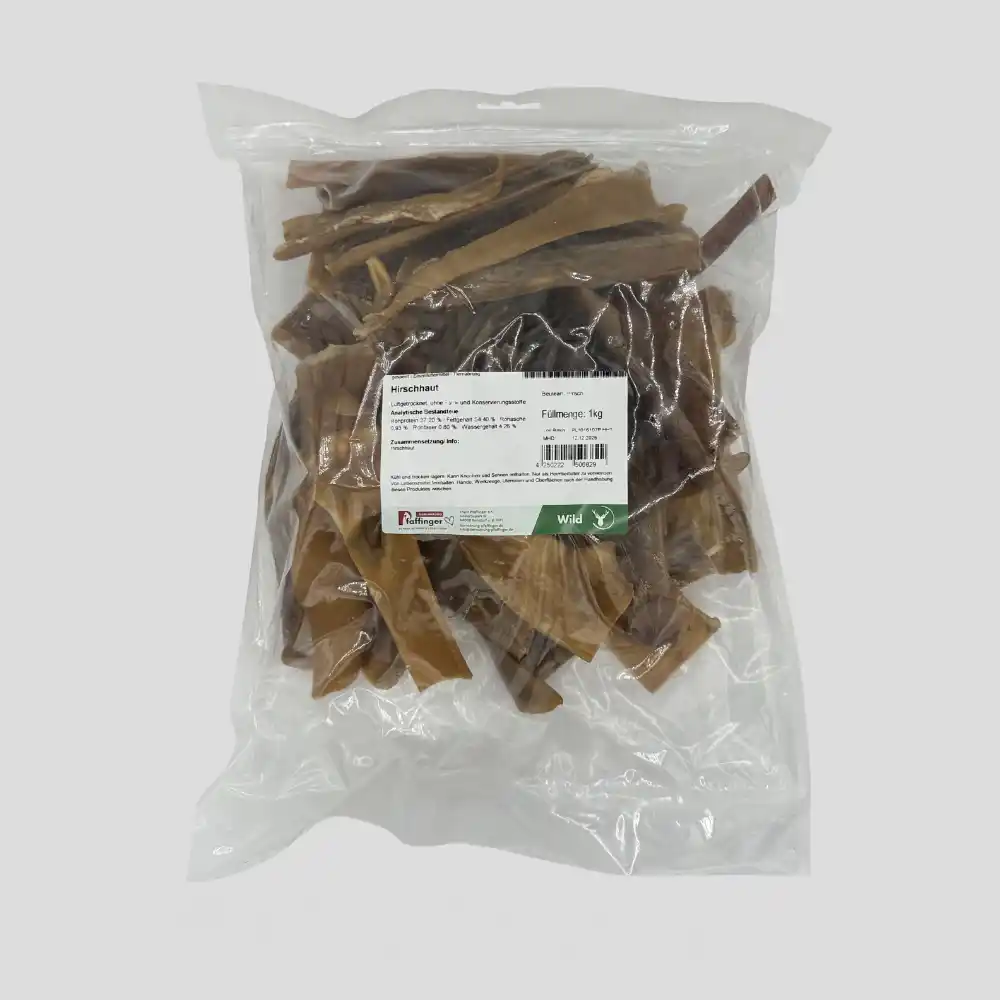 hirschhaut 1 kg