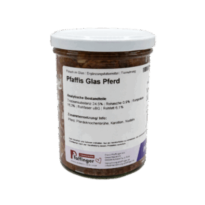 Pfaffis Glas – Premium-Nassfutter im Glas für Hunde