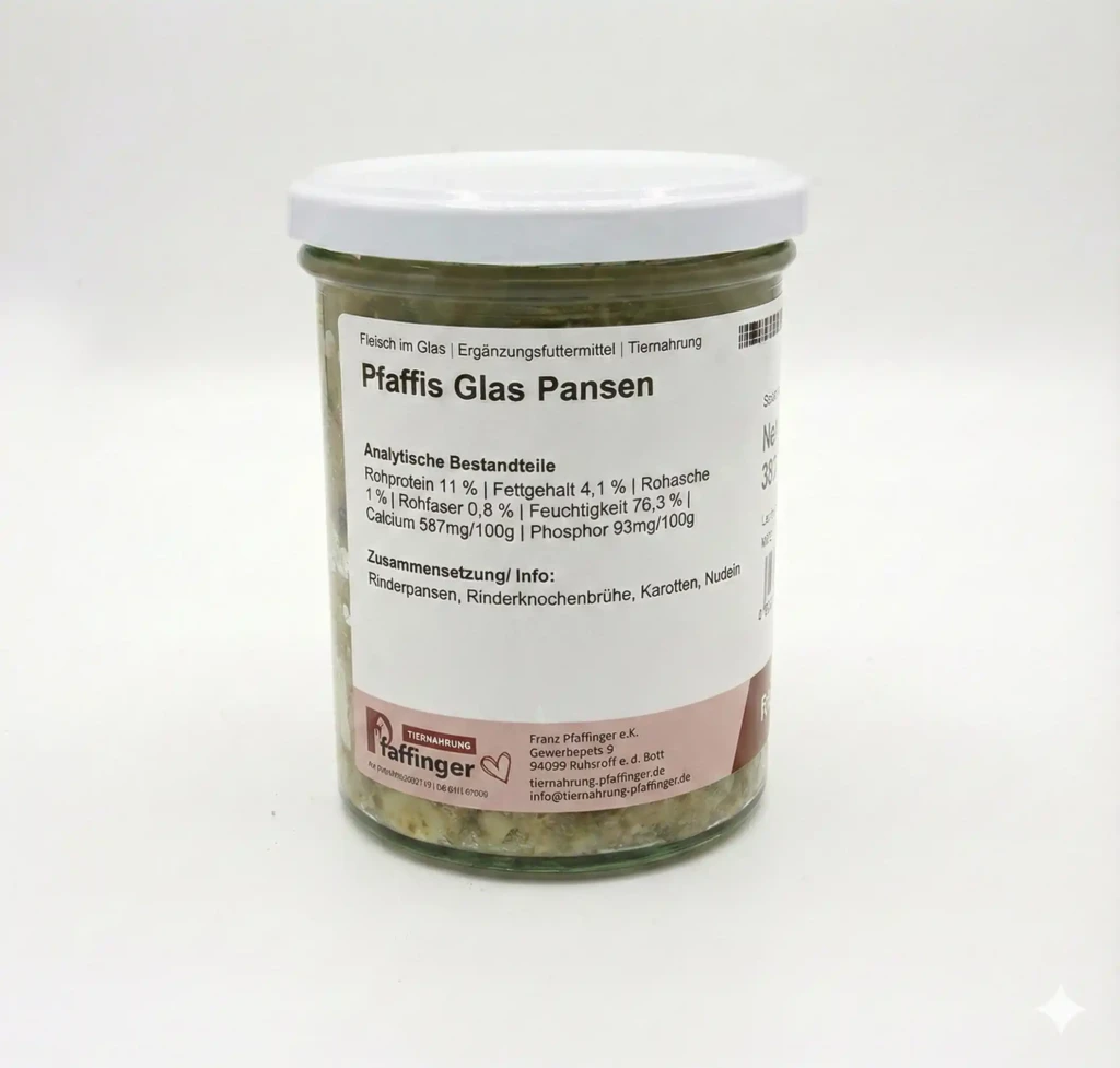 Pfaffis Glas Pansen